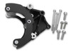 Holley Accessory Drive Bracket, For LS, A/C Accessory Drive Bracket, Work w/R4, Black - HOL-20-133BK