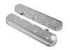 Holley Valve Covers, Standard LS Finned, Polished Finish - HOL-241-131