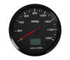 Holley Holley EFI GPS Speedometer, Black Face, 3-3/8 160 MPH GPS Speedometer w/ODO - HOL-26-612