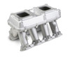 Holley Hi-Ram Intake Manifold, For GM LS3/L92, 2x4150 Sideways and Inline Mounting - HOL-300-113