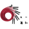MSD Super Conductor Spark Plug Wires 8 Cyl Multi-Angle HEI Universal 8.5mm, Red - MSD-31189