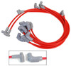 MSD Race Tailored Super Conductor Spark Plug Wires for SBC w/Low Profile Distributor - MSD-31249