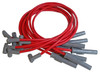 MSD Super Conductor Spark Plug Wires, 8.5mm HEI Mopar 318-360 w/Distributor, Red - MSD-32749