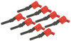 MSD Ignition Coils, 8 Pack for 1998-14 Ford 4.6L/5.4L 2-Valve V8 Engines, Red - MSD-82428