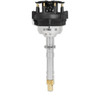 MSD Chevy Pro-Billet Distributor, Large Black Cap, Locked Out, 0.006 Bronze Gear - MSD-85705
