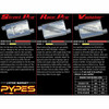 Pypes Exhaust Universal 14 Street Pro Series Muffler 2.5 Same Side Offset Inlet and Outlet - MVS11-PYP