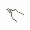 Pypes Exhaust 79-93 Mustang LX 94 -97 Mustang GT Cat Back Exhaust System w/Violator Mufflers - SFM13V-PYP