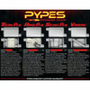 Pypes Exhaust 65-76 F-100 and F-150 2wd 2.5 Crossmember Back Exhaust w/Turbo Pro Mufflers - SFT65T-PYP