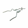 Pypes Exhaust 70-71 GTO and 68-72 442 Crossmember Back Exhaust w/XChange and Street Pro Mufflers - SGA16S-PYP
