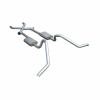Pypes Exhaust 65-70 Impala 2.5 Crossmember Back Exhaust System w/Xchange w/o Mufflers - SGB11-PYP
