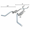 Pypes Exhaust 1965-1970 Impala Violator Crossmember Back Dual Split Side Exhaust System Kit - SGB30V-PYP