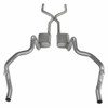 Pypes Exhaust 70-74 Camaro 2.5 Crossmember Back Exhaust System w/H-Pipe and Violator Mufflers - SGF41V-PYP