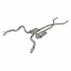 Pypes Exhaust 70-74 Camaro and Firebird 3 Crossmember Back Exhaust System w/H-Pipe w/o Mufflers - SGF43-PYP