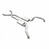 Pypes Exhaust 67-69 Camaro and Firebird Crossmember Back System w/X-Pipe and Violator Mufflers - SGF63V-PYP