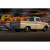 Pypes Exhaust 63-66 GM Truck Crossmember Back Exhaust System w/X-Pipe and Turbo Pro Muffler - SGT73T-PYP