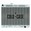 Cold Case Radiators 64-67 GTO w/o AC HO/SD AT 15.5 Aluminum Performance Radiator 20X25.2X3 - CR-GPG34AS
