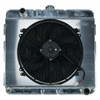 Cold Case Radiators 70-72 Mopar A,B Body w/SB Mopar and MT Aluminum Performance Radiator and 16 Fan Kit - CR-MOP755K