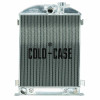 Cold Case Radiators 32 Highboy w/Ford Engine 27 Aluminum Performance Radiator 19.7x27x3 - CR-STF905A-1