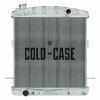 Cold Case Radiators 39-41 Ford Deluxe w/Ford Engine Aluminum Radiator Polished OE Style Tanks - CR-STF911A