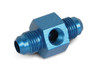 Earls Performance Fuel Pressure Gauge Adapter, -6AN Male To -6AN Male, 1/8 NPT In Hex - 100192ERL