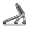 Flowtech 1-1/2 Upright Headers for GM w/2.8/3.1/3.4L V6, D-Ports, Natural Finish - 11587FLT