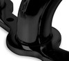 Flowtech Tight Fit Block Hugger Headers for Chevy LS, 1-5/8, Painted Black - 11706FLT