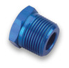 Earls Performance 1/4 NPT To Male 1/2 NPT Pipe Bushing Reducer, Blue Anodized Aluminum - 991205ERL