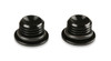 Earls Performance -3 AN Allen Head Port Plug w/O-Ring Seal, Black Anodized Aluminum, 2 Pc - AT581303ERL