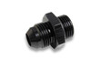 Earls Performance -6 AN Male to 7/16-20 AN4 O-Ring Port, Black Anodized Aluminum - AT985064ERL