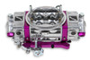 Quick Fuel Race Carburetor, Mechanical Secondary, 2-Circuit, 950CFM, Shiny w/Purple Billets - BR-67202