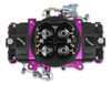 Quick Fuel Race Carburetor, Mechanical Secondary, 2-Circuit, 950CFM, Black w/Purple Billets - BR-67304