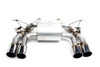 Dinan 15-20 M3/M4 F80/F82/F83, Free Flow Axle-Back Exhaust, Polished Tips, Stainless - DIN-D660-0050