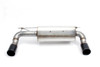 Dinan 16-20 340i/440i F30/F32, Free Flow Axle-Back Exhaust, Black Tips, Stainless - DIN-D660-0055-BLK