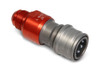 Earls Performance SPT Ball Locking Dry Break, -12 AN Male Socket w/1-1/16-12 JIC End, Viton Seals - JV280112ERL