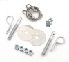 Mr Gasket Hood and Deck Pin Kit, Competition w/Lanyards, Safety Pin Style Clip - MRG-1616