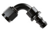 Mr Gasket -10 AN 90° Push-On Hose Ends w/Black Satin Anodized Finish - MRG-209010-BL