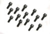 Mr Gasket Hex Head Header Bolts for LA Small Block Mopar, 5/16-18 x 3/4, Black Oxide - MRG-976