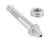 Earls Performance Straight -4 AN Bulkhead, Long, Through Frame Style Fitting, 1.5-2.0, Stainless - SS983504ERL