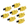 Accel Yellow Ignition Coil for GM LS2/3/7, Supercoil, Set of 8 - ACL-140043-8