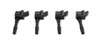Accel 14-19 Jetta/Passat w/1.8/2.0/2.5L, Black Ignition Coil, Set of 4 - ACL-140088K-4