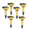 Accel Yellow Ignition Coil for Toyota 2.4/2.7/4.0L, Supercoil, Set of 6 - ACL-140495-6