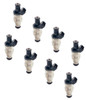 Accel EV1 Minitimer Fuel Injector, 40 Lb/Hr, High Impedance, Set of 8 - ACL-150840