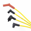 Accel 83-96 Ford V8, Yellow Spark Plug Wire Set w/HEI Stock Style Boots, 8MM - ACL-4056