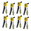 Accel 98-08 Ford w/4.6/5.4/6.8L 2-Valve, Yellow Ignition Upgrade Kit, 8-Pack - ACL-811432