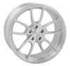 Carroll Shelby Wheels 15-UP Shelby GT350, CS21 Wheel, 19 x 11, 5 x 114.3 x 5, 60MM, Brush Clear, Rear - CS21-911460-RR