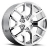 Rev Wheels Rev Wheels OE Replica 586 Series, 24 x 10, 6.76 Backspacing, 6 x 5.5, Chrome - REV-586C-2408332