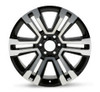 Rev Wheels Rev Wheels OE Replica 587 Series, 22 x 9, 6.1 Backspacing, 6 x 5.5 Metallic - REV-587MB-2298328
