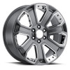 Rev Wheels Rev Wheels OE Replica 588 Series, 22 x 9, 6.1 Backspacing, 6 x 5.5, Silver - REV-588S-2298328