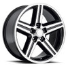 Rev Wheels Rev Wheels OE Replica 652 Series, 22 x 9.5, 5.84 Backspacing, 5 x 5, Matte - REV-652MB-2950