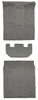 ACC Carpet 2010-2013 Suburban 2500 Carpet Kit, W/2nd Row Seat Mount Cover Cutpile, Complete - ACC-20752